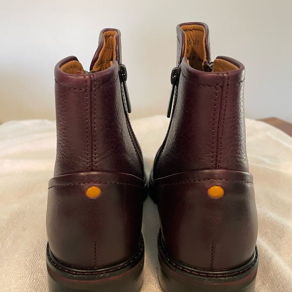 Samuel Hubbard Double Zip Leather Ankle Boot - size 6.5 - Picture 2 of 4